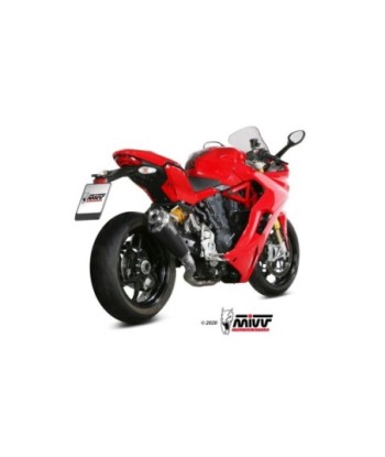 Mivv Slip-On Delta Race black Ducati Supersport 939 / R 2017-20