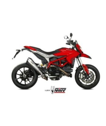 Mivv Slip-On Delta Race St. Steel Ducati Hypermotard 939 2016-18
