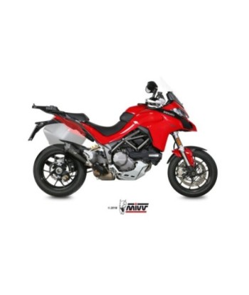 Mivv Slip-On Delta Race black Ducati Multistrada 1200 2015-17 / Multistrada 1260 2018-20