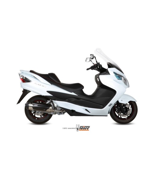 Mivv Full system 1x1 Urban St. Steel Suzuki Burgman 400 2006-16