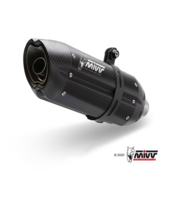Mivv Slip-On Suono black con tapa carbono Honda XLV 650 Transalp 2000-04