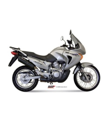 Mivv Slip-On Suono black con tapa carbono Honda XLV 650 Transalp 2000-04
