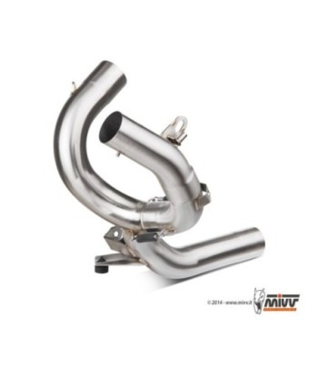 Mivv Tubo no kat (compatible sólo con silenciadores Mivv) Ducati Multistrada 1200 2010-14