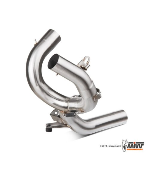 Mivv Tubo no kat (compatible sólo con silenciadores Mivv) Ducati Multistrada 1200 2010-14
