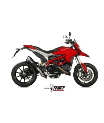 Mivv Slip-On Delta Race black Ducati Hypermotard 939 2016-18