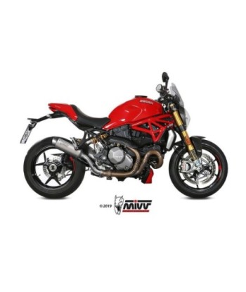 Mivv Slip-On GP Pro titan Ducati Monster 821 2018-20 / Monster 1200 2017-21