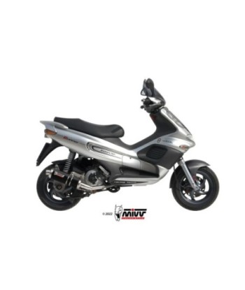 Mivv Slip-On GP black Gilera Runner 200 2003-04