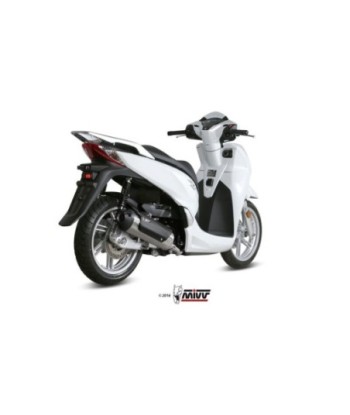 Mivv Full system 1x1 Urban St. Steel Honda SH 300 2015-16