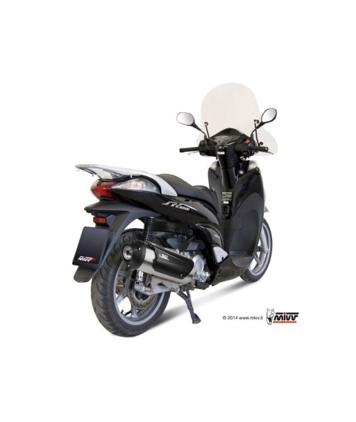 Mivv Full system 1x1 Urban St. Steel Honda SH 300 2007-14