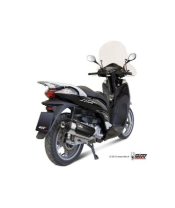 Mivv Full system 1x1 Urban St. Steel Honda SH 300 2007-14