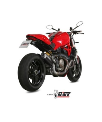 Mivv Slip-On GP Pro black Ducati Monster 1200 / S 2014-16