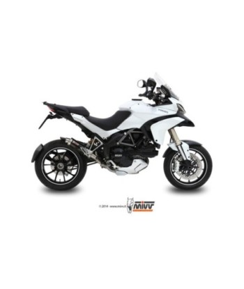 Mivv Slip-On GP black Ducati Multistrada 1200 2010-14