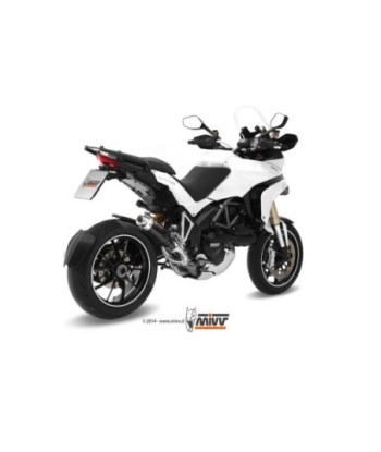 Mivv Slip-On GP black Ducati Multistrada 1200 2010-14
