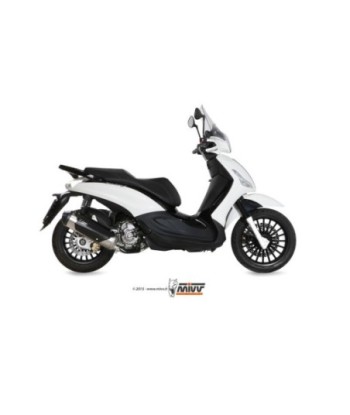 Mivv Full system 1x1 Urban St. Steel Piaggio Beverly 125 2014-16
