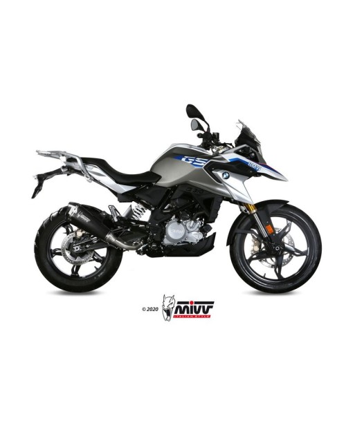 Mivv Full system 1x1 Delta Race Black BMW G 310 GS 2017-24