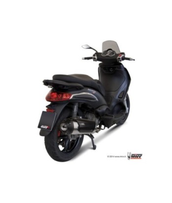 Mivv Full system 1x1 Urban St. Steel Piaggio Piaggio Beverly 250 / Beverly Tourer 250/300