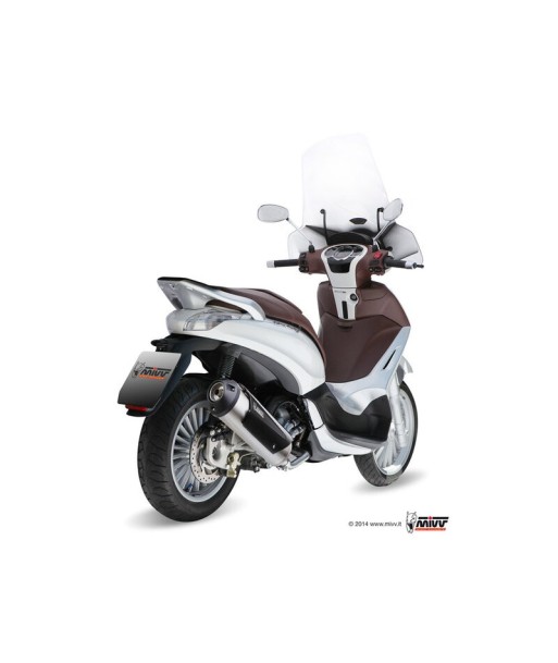 Mivv Full system 1x1 Urban St. Steel Piaggio Beverly 125 2010-12 /Beverly 300 2010-13