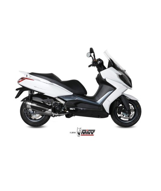 Mivv Full system 1x1 Urban St. Steel Kymco Downtown 350 2015-16