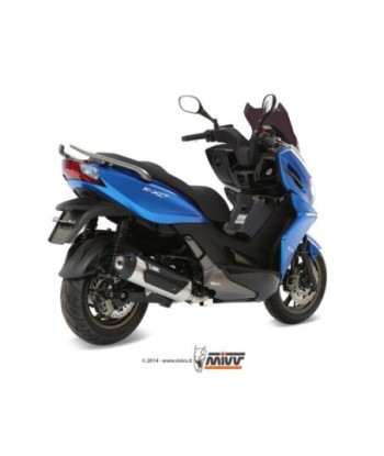 Mivv Full system 1x1 Urban St. Steel Kymco K-XCT 300 2012-16