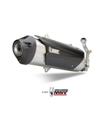 Mivv Full system 1x1 Urban St. Steel Yamaha X-MAX 300 2017-20