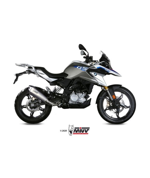 Mivv Full system 1x1 Delta Race St. Steel BMW G 310 GS 2017-24