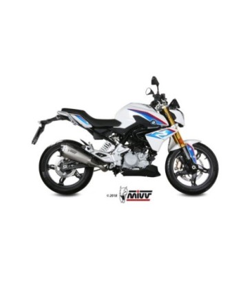Mivv Full system 1x1 Delta Race St. Steel BMW G 310 R 2018-24
