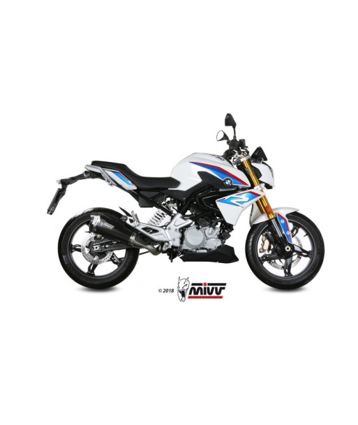 Mivv Full system 1x1 Delta Race Black BMW G 310 R 2018-24