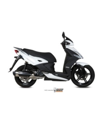 Mivv Full system 1x1 Urban St. Steel Kymco Agility 125/150 / Agility 125/150 R16+ / People S 125/200
