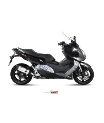 Mivv Slip-On Suono St. Steel con tapa carbono BMW C 600 Sport / C 650 GT 2012-15