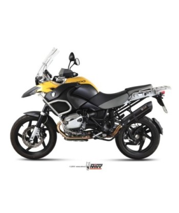 Mivv Slip-On Suono black con tapa carbono BMW R 1200 GS / Adventure 2010-12