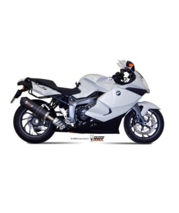 Mivv Slip-On Oval carbono con tapa carbono BMW K 1300 R / S 2009-16