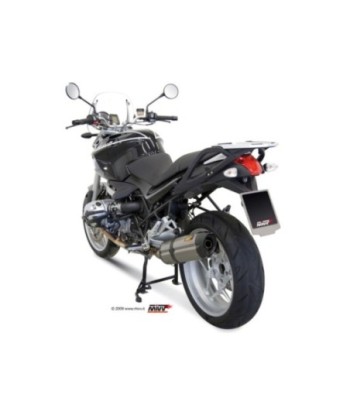 Mivv Slip-On Suono St. Steel con tapa carbono BMW R 1200 R 2008-10