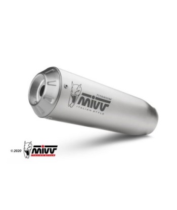 Mivv Slip-On X-M1 titan BMW S 1000 R 2017-20