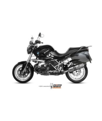 Mivv Slip-On Speed edge St. Steel con tapa carbono BMW R 1200 R 2011-14