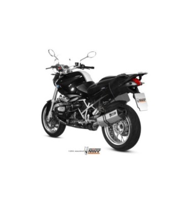 Mivv Slip-On Speed edge St. Steel con tapa carbono BMW R 1200 R 2011-14