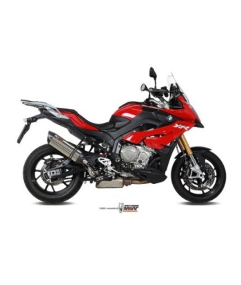 Mivv Slip-On Suono St. Steel con tapa carbono BMW S 1000 XR 2015-19