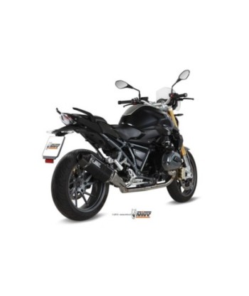 Mivv Slip-On Speed edge black BMW R 1200 R / RS 2015-18