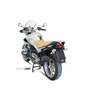 Mivv Slip-On Oval carbono con tapa carbono BMW R 1150 R 2000-06