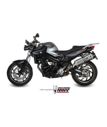 Mivv Slip-On Speed edge St. Steel con tapa carbono BMW F 800 R / GT 2009-20