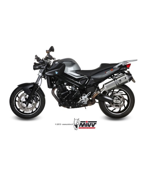 Mivv Slip-On Speed edge St. Steel con tapa carbono BMW F 800 R / GT 2009-20