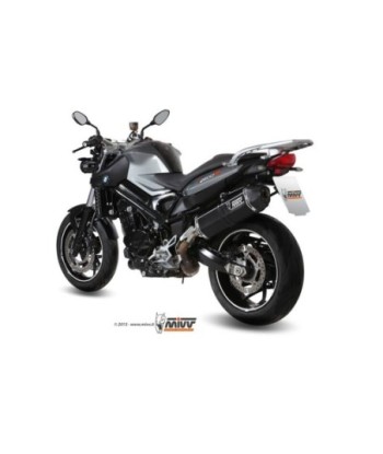 Mivv Slip-On Speed edge black BMW F 800 R / GT 2009-20