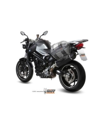 Mivv Slip-On Speed edge black BMW F 800 R / GT 2009-20