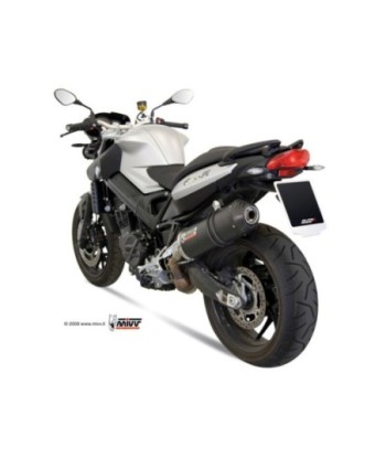 Mivv Slip-On Oval carbono con tapa carbono BMW F 800 R / GT 2009-20