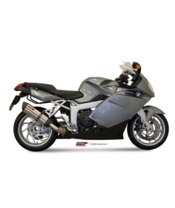 Mivv Slip-On Suono St. Steel con tapa carbono BMW K 1200 R / S / GT 2005-08