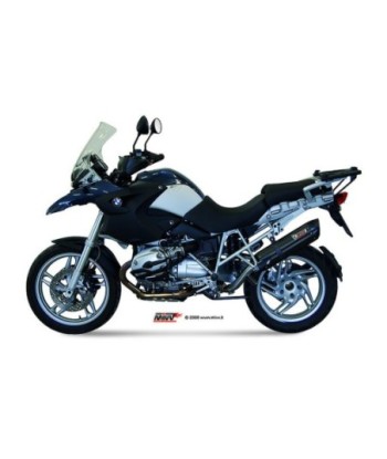 Mivv Slip-On Suono black con tapa carbono BMW R 1200 GS / Adventure 2004-07