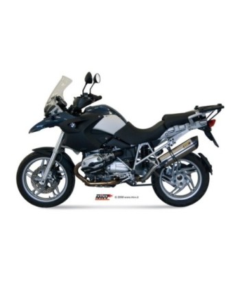Mivv Slip-On Suono St. Steel con tapa carbono BMW R 1200 GS / Adventure 2004-07