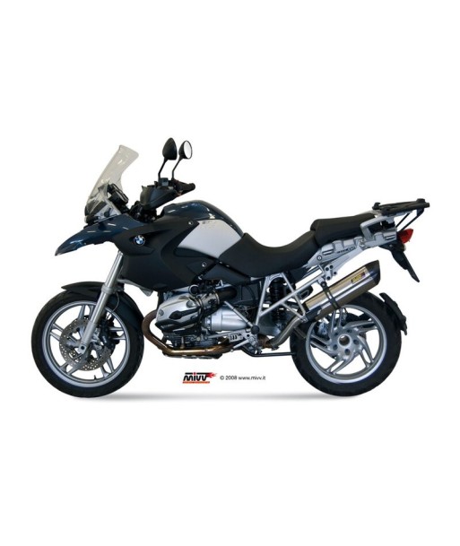 Mivv Slip-On Suono St. Steel con tapa carbono BMW R 1200 GS / Adventure 2004-07