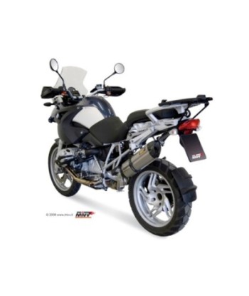 Mivv Slip-On Suono St. Steel con tapa carbono BMW R 1200 GS / Adventure 2004-07