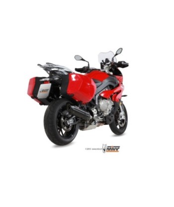 Mivv Slip-On Suono black con tapa carbono BMW S 1000 XR 2015-19