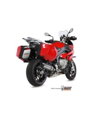 Mivv Slip-On Suono St. Steel con tapa carbono BMW S 1000 XR 2015-19